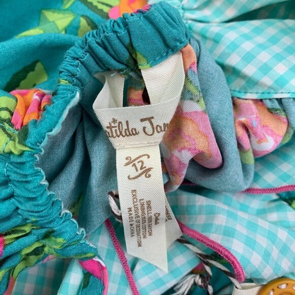 Matilda Jane Clothing Watch the Waves One Piece Romper/Jumper Tween Size 12 NWT - Picture 9 of 11